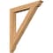 Ekena Millwork Traditional Traditional Smooth Bracket, Western Red Cedar, 3 1/2"W x 30"D x 34"H BKT04X30X34TRA01SWR - alternate 1